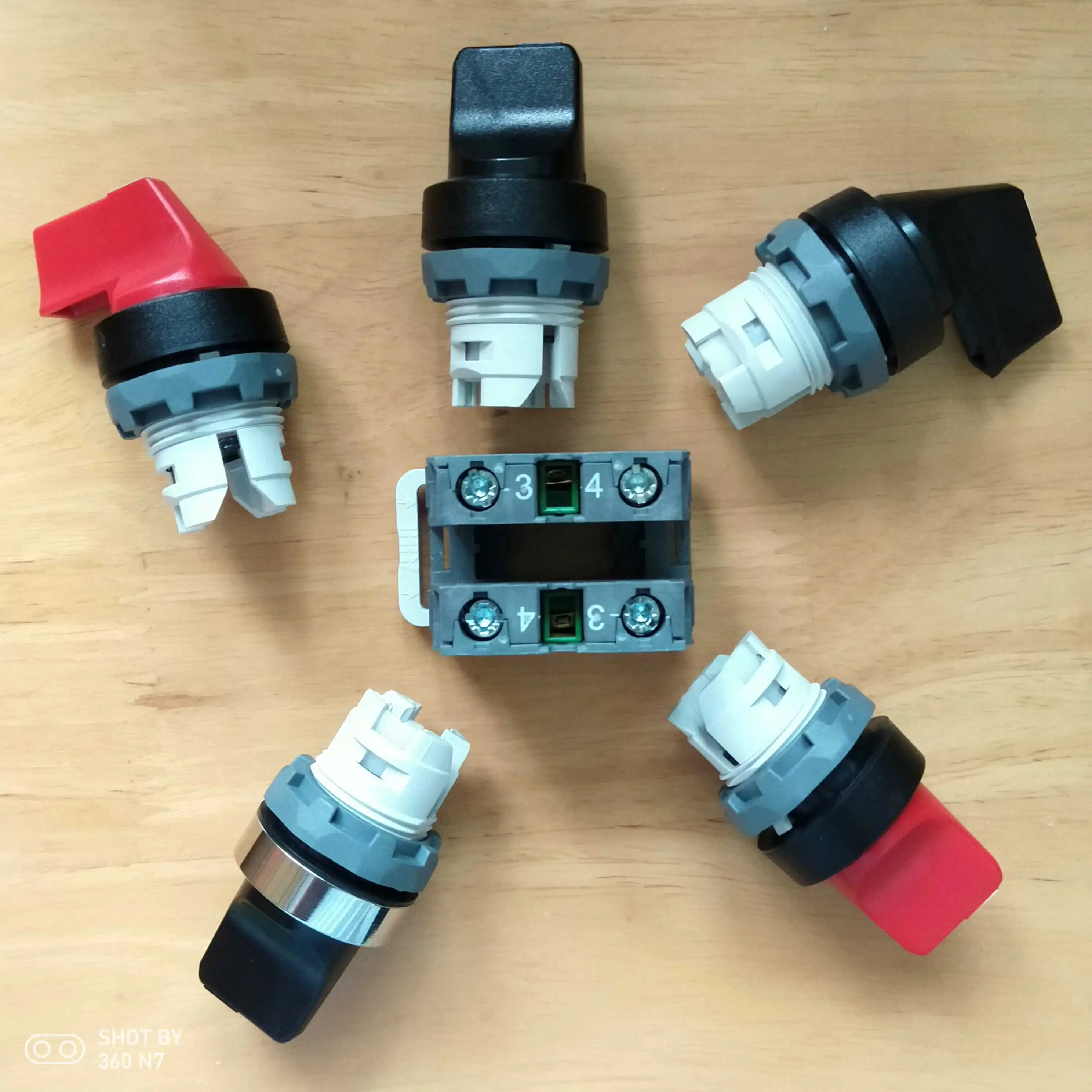 Abb 2/3スピードロータリーセレクタースイッチm2/m3ss4/ss5/ss6/ss7/-10/30b/r MCB-10