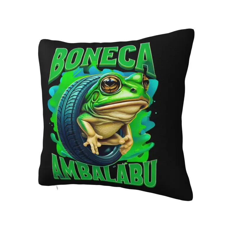 Italian Brainrot Boneca Ambalabu Meme Cushion Cover 55x55cm Soft Throw Pillow Case Sofa Chair Square Pillowcase Home Decorative