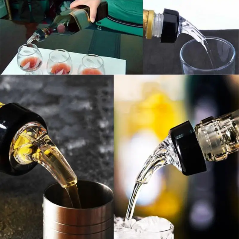 20/30ml Automatic Quantitative Wine Poure Alcohol Liquid Dispenser Measuring Oil Bottle Spout Wine Decanter Barware Accessories