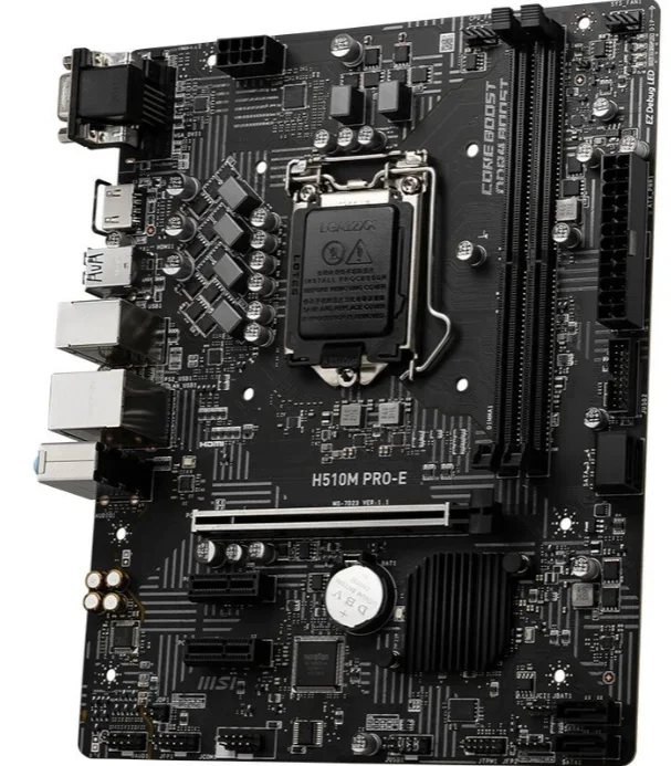 

For MSI H510M PRO-E support 10 11th generation CPU with HDMI high definition interface M.2