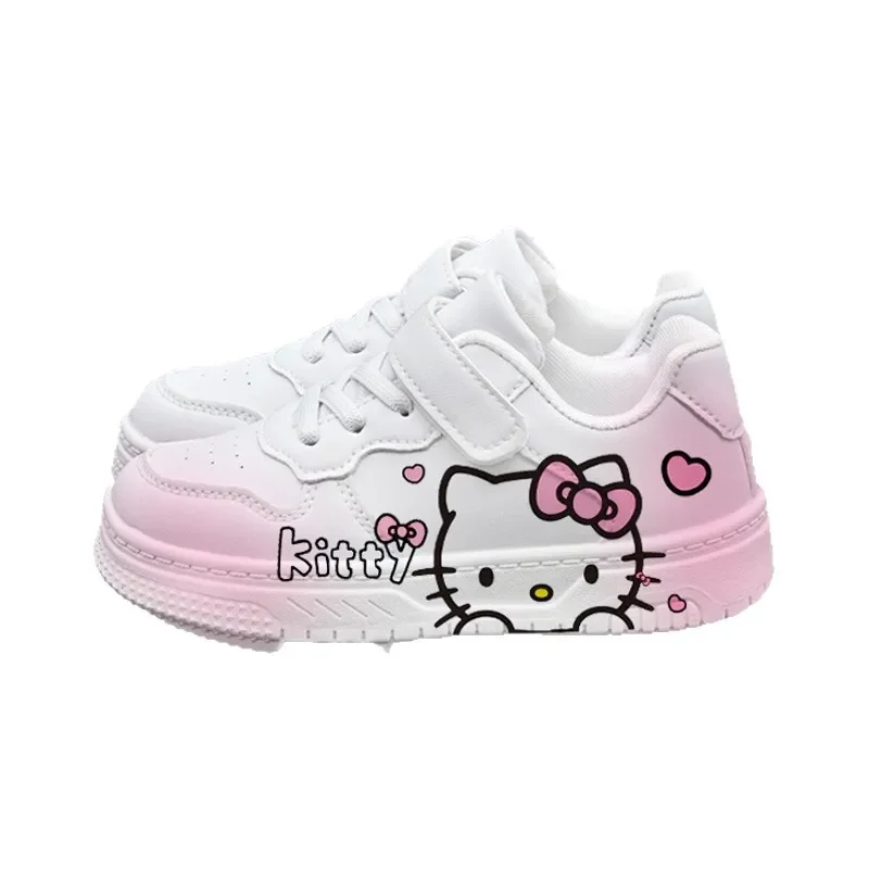 

Sanrio Hello Kitty casual shoes Boys and girls spring and summer cartoon light be non-slip student Y2K white shoes sneaker
