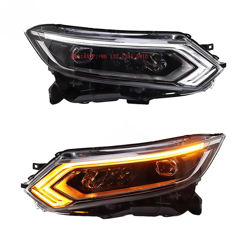 Hongsheng Products J11 2019 2022 Front Head Light Upgrade 6000K 12V LED Projectors Headlights Assembly