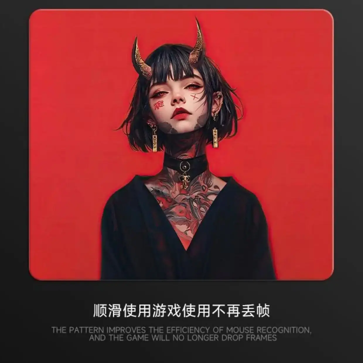 

Cool Girl Glass Mousepad Sora Game Mouse Pad Customized Pattern Tempered Smooth Gaming Desk Mat Fps Esports Office Gaming