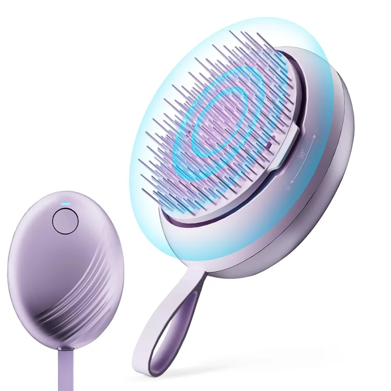 

Scalp Massager Hair Growth Devices Electric Hair Brush For Stimulate Hair Follicles - Rechargeable Heads Vibrating
