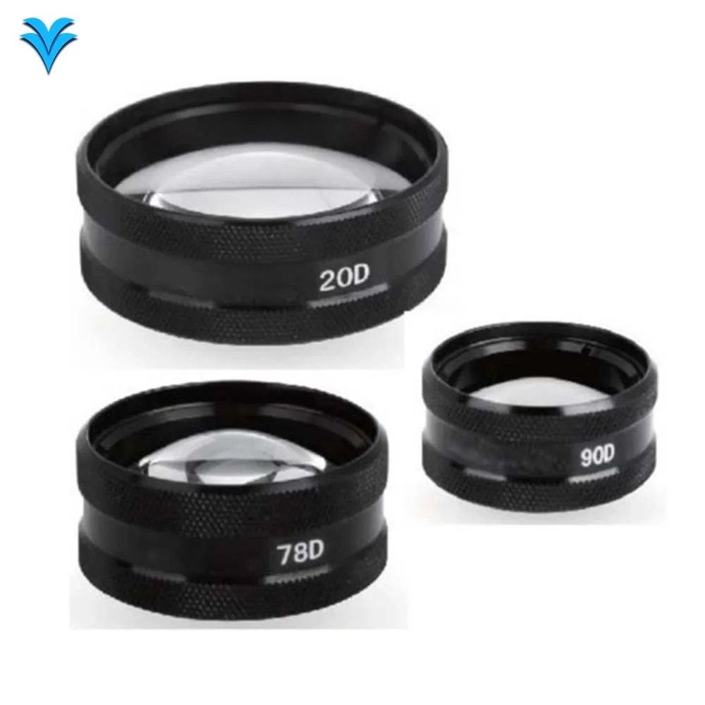 Ophthalmic Aspheric Lens 20D 78D 90D Slit Lamp Optical Lenses For Sale