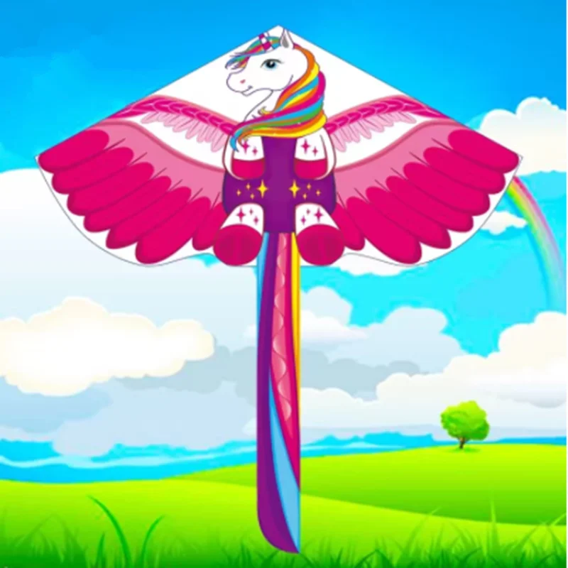 free shipping dragon kites flying toys for kids kites string line eagle kite factory wind kites for children parachute sports