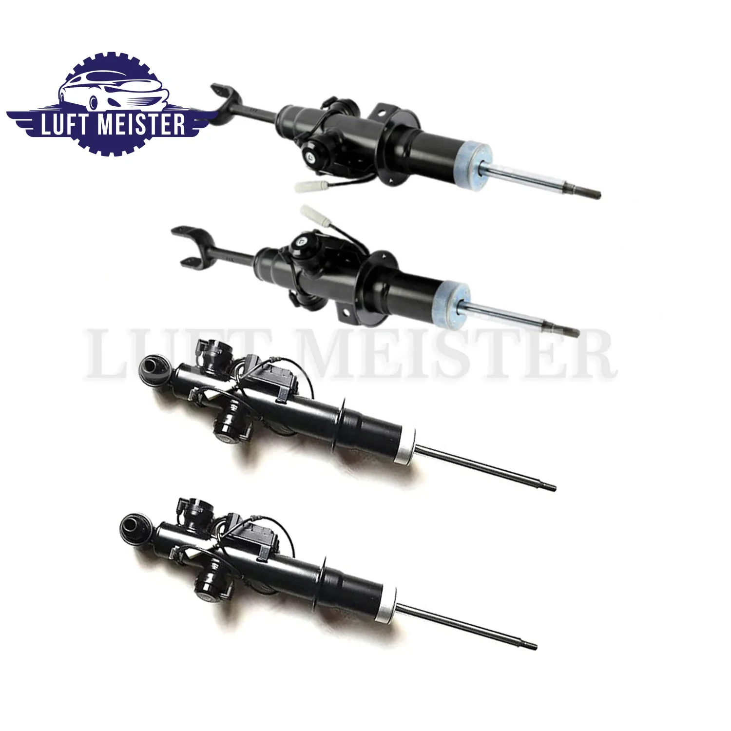 4PCS Front&Rear Electronic EDC Shock Absorber for BMW 5 Series F10 F11 37116796855 37116796856 3712679685