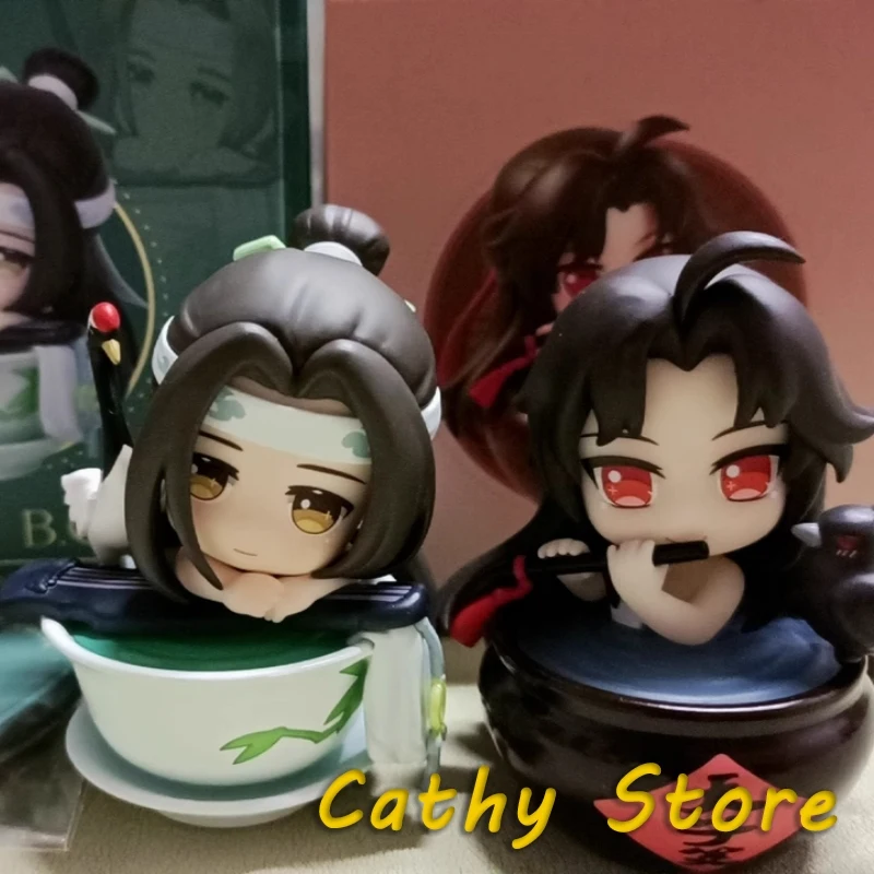 

Mo Dao Zu Shi Jade Bowl Flowing Light Series Anime Q-Version Action Wei Wuxian Lan Wangji Figures Model Desktop Decoration Gifts