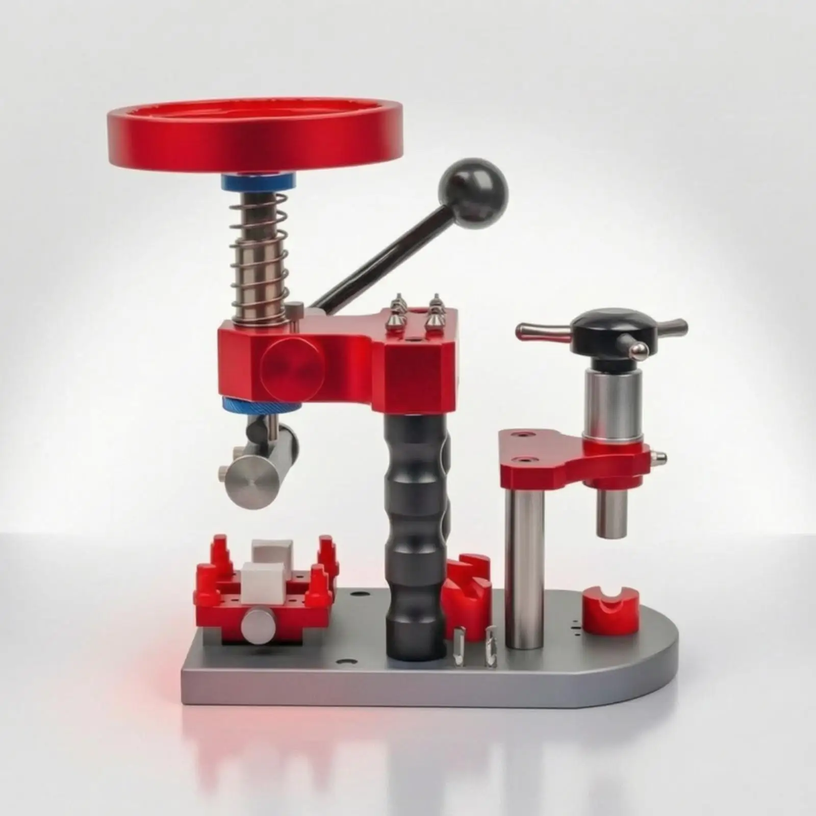 3 in 1 Watch Repair Tool Professional Kit for Opening and Closing Watch Cases with Sturdy Red Metal Body