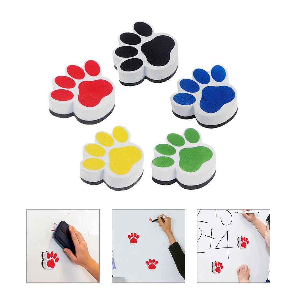 

15 Pcs Cartoon Whiteboard Eraser Office Erasers Classroom Supplies Blackboard Felt Cleaning Tools