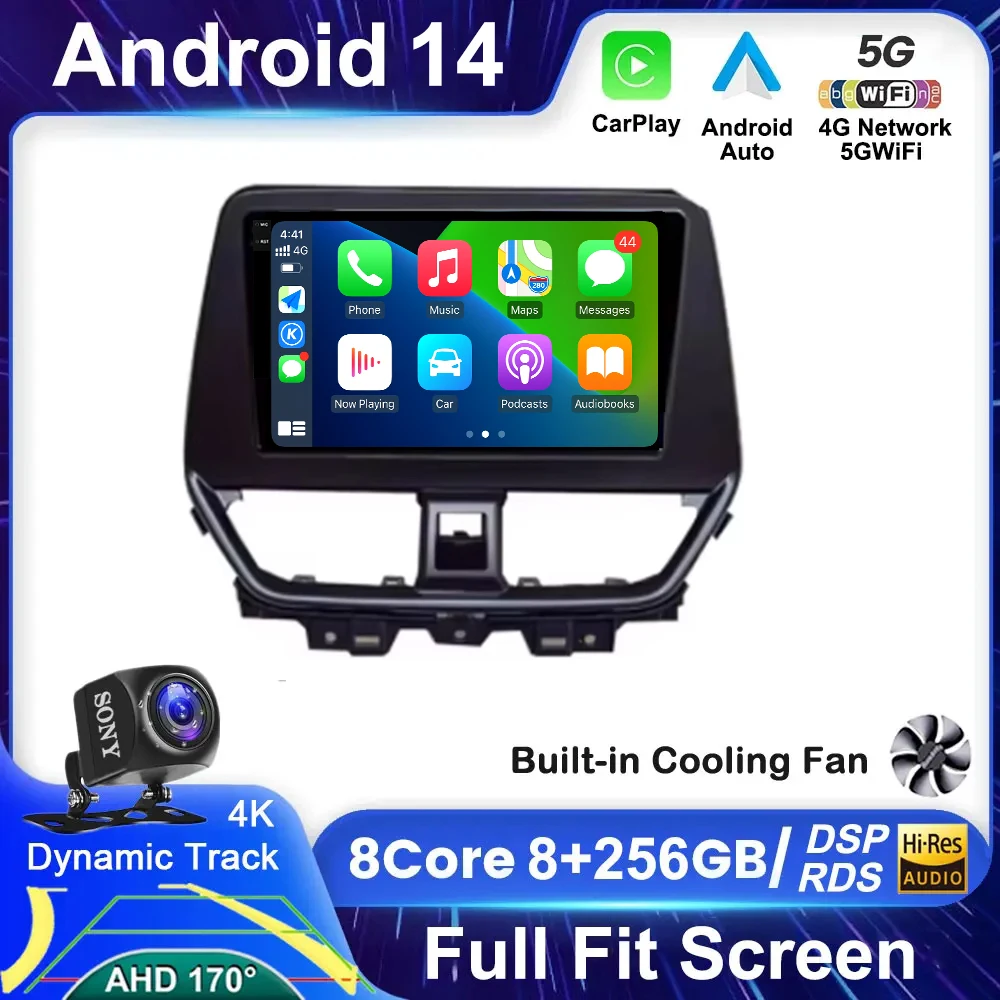 Android 14 GPS Navigation For Suzuki Fronx Baleno 2021- 2023 Autoradio Multimedia Stereo Car Carplay Auto Screen 4G+WIFI BT