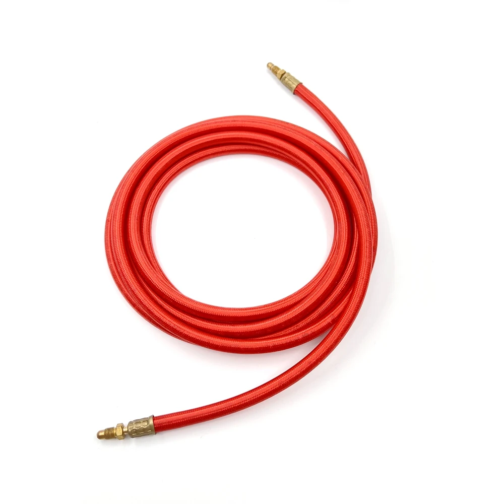 WP9 WP17 Series Superflex Welding TIG Torch Power Cable Red Super Soft Hose Welding Accessories 12.5FT