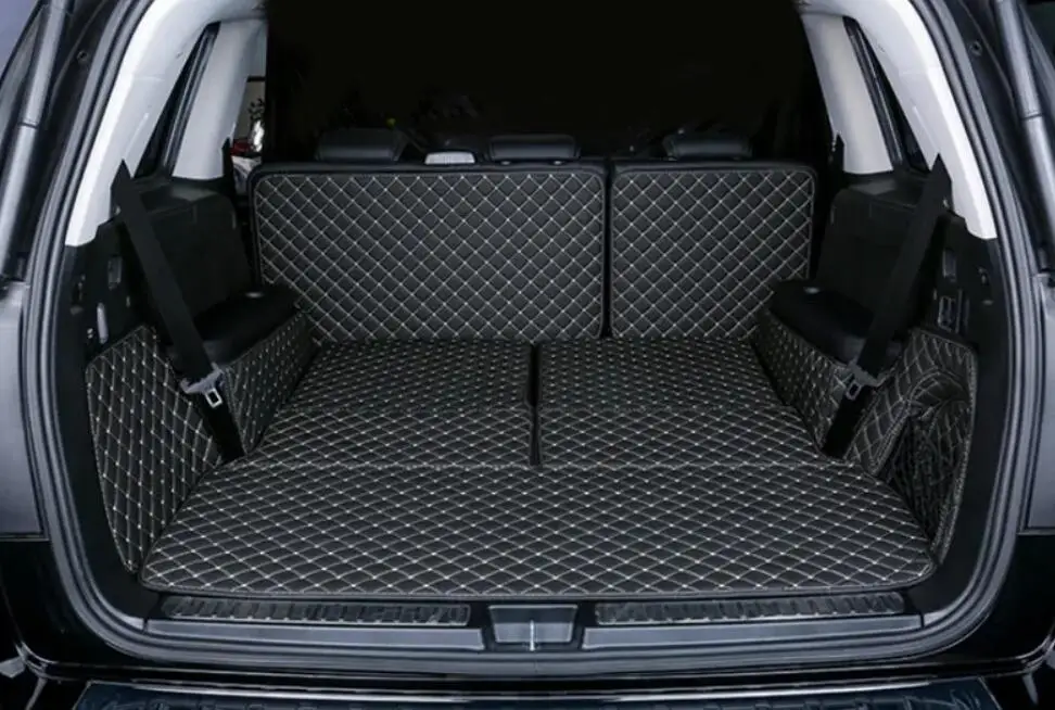 

Специальные автомобильные коврики в багажник на заказ для Mercedes Benz GLS 63 AMG 7 seas 2019-2016, коврик для багажника, чехол для GLS63 2018