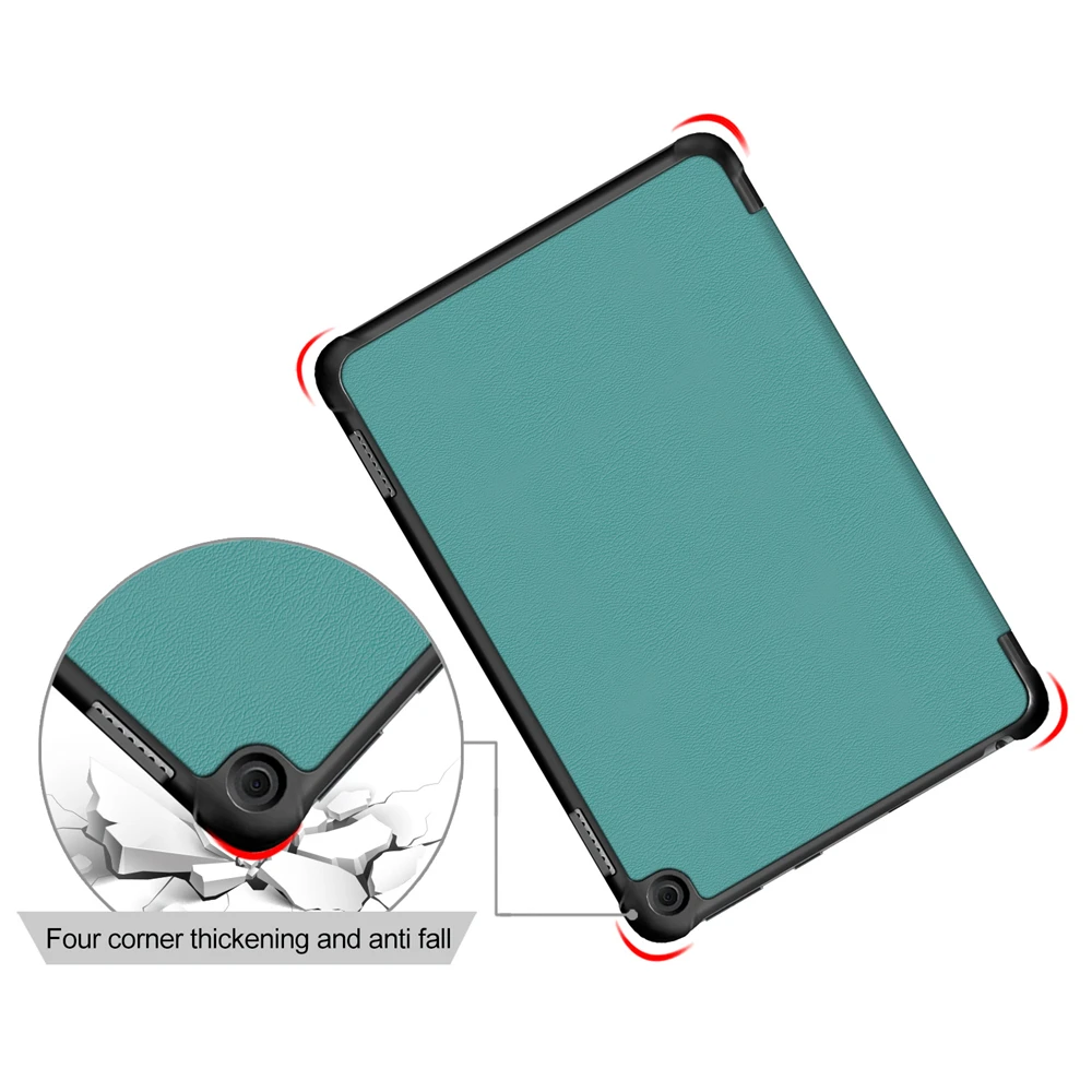 For Amazon Fire HD 8 HD8 Plus 2022 Case 12th Gen Trifold Magnetic Smart Tablet Cover Funda for Kindle Fire HD 8 2020 Case 8 inch