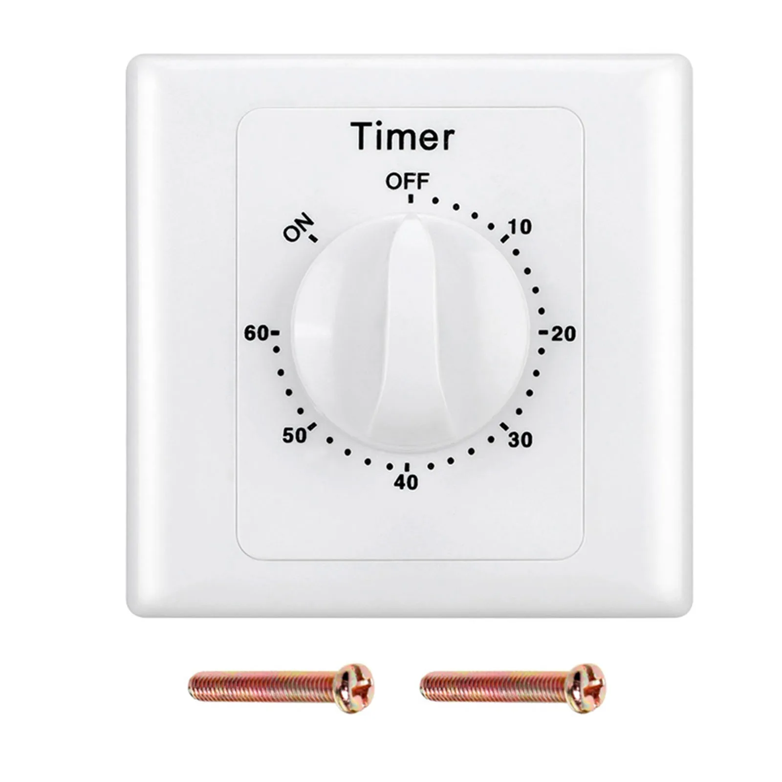 Countdown Timer Switch Reliable For Electronic Mechanical Plastic 50Hz Control Timer Controller Easy Installation