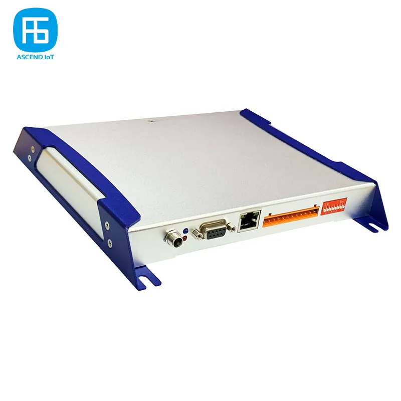 

НОВЫЙ UHF RFID-считыватель дальнего действия, 4-канальный фиксированный RFID-считыватель для складской логистики, контроль доступа