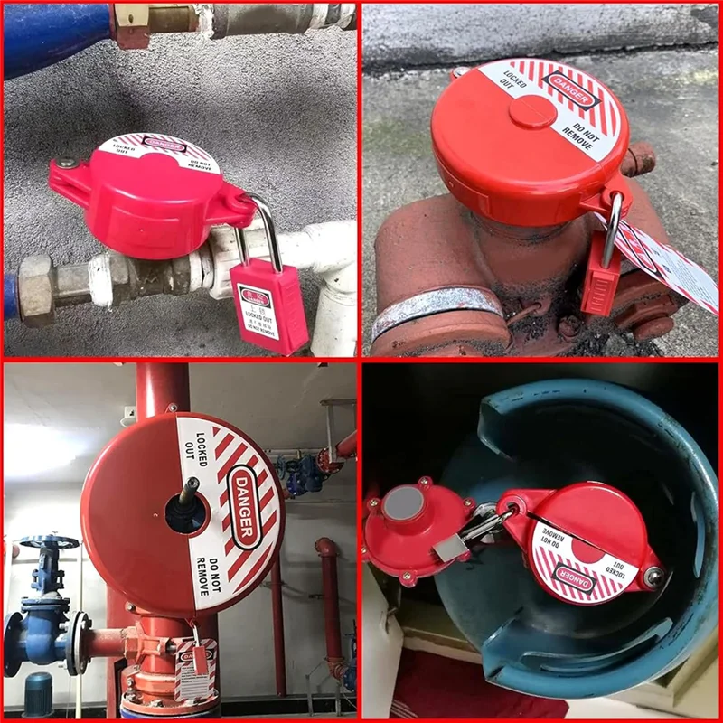 

Y51A-Lockout Tagout Kit, комплект навесных замков для блокировки электробезопасности, комплект для отмычки для механического электрооборудования