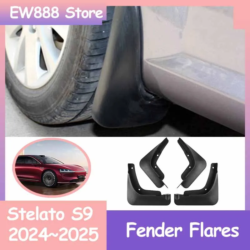 

Mudflaps For Stelato S9 2024~2025 Universal Fender Flares Fenders Splash Guard Wheel Protecti Mud Flap Exterior Accessorie.