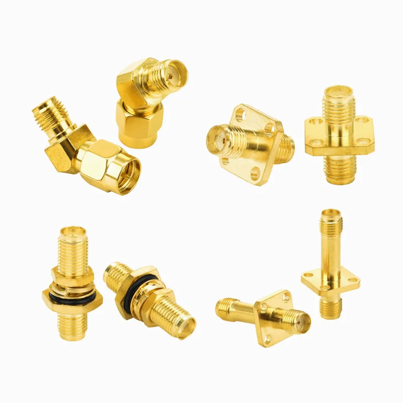 SMA Male, SMA Female, Elbow, Bend, Male to Female Right Angle, Male to Male, GPS Antenna Adapter, SMA Adapter