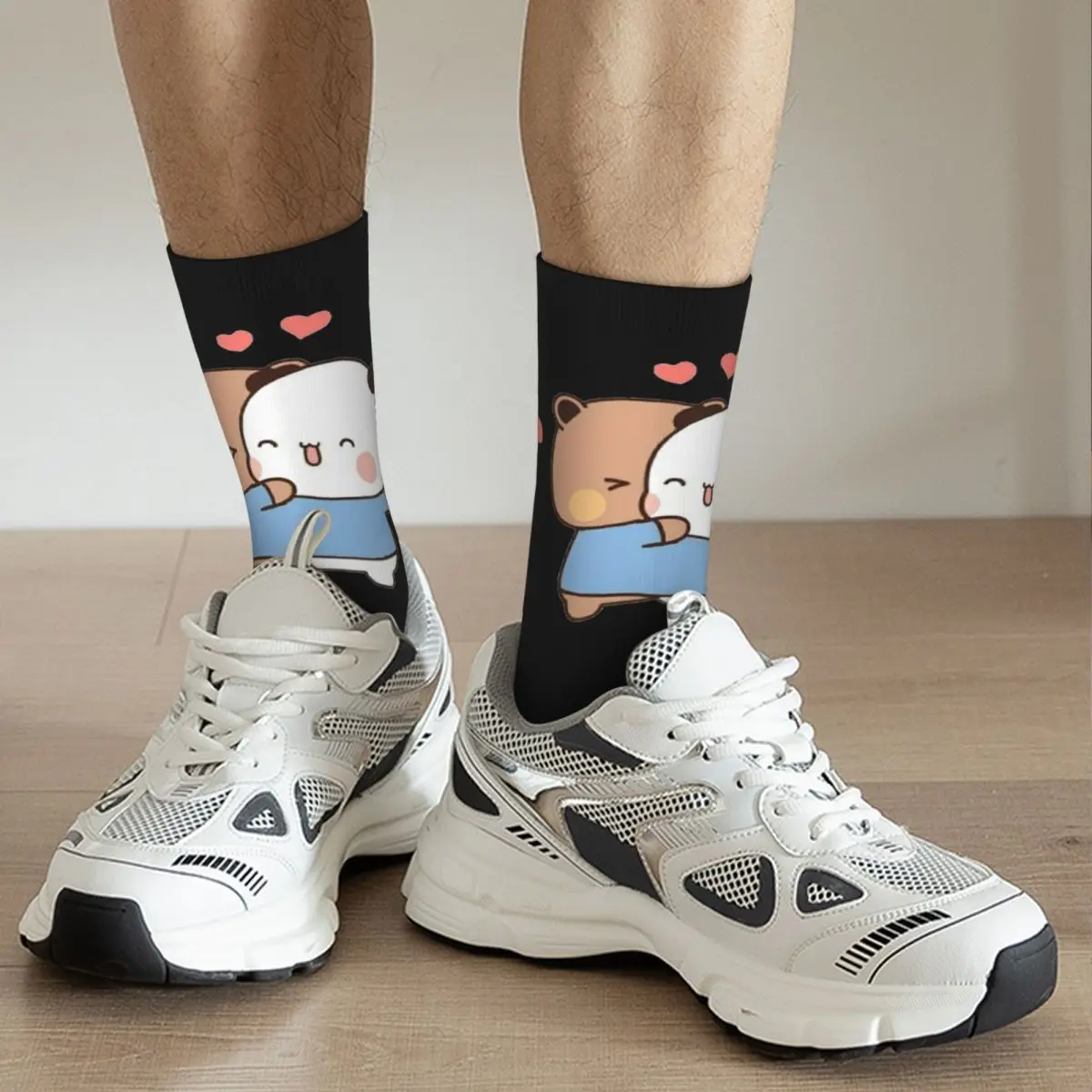 Orso e panda Bubu Dudu Calzini a palloncino Harajuku Calze di alta qualità Calzini lunghi per tutte le stagioni Accessori Regali di Natale unisex