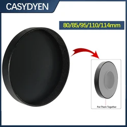 Metal Cap 114/110/85/95/80mm For Matte Box Adapter Step Up Ring, Camera Metal Lens Cap Protection Cover (114mm/ 85mm /80mm O.D)