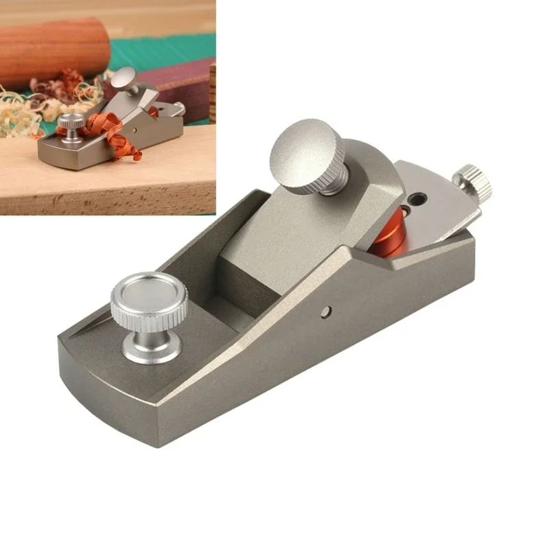 Woodworking Planer European Flat Plane Bottom Edge Wood Trimming Plane Aluminum Alloy Mini Hand Planer DIY Carpenter Tools