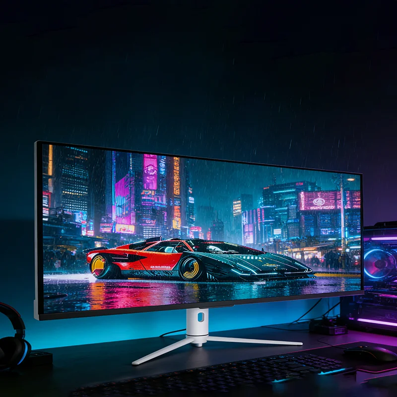 44 Inch 120hz Gaming Monitor 3840*1080 LED Backlight Desktop Gaming Monitor