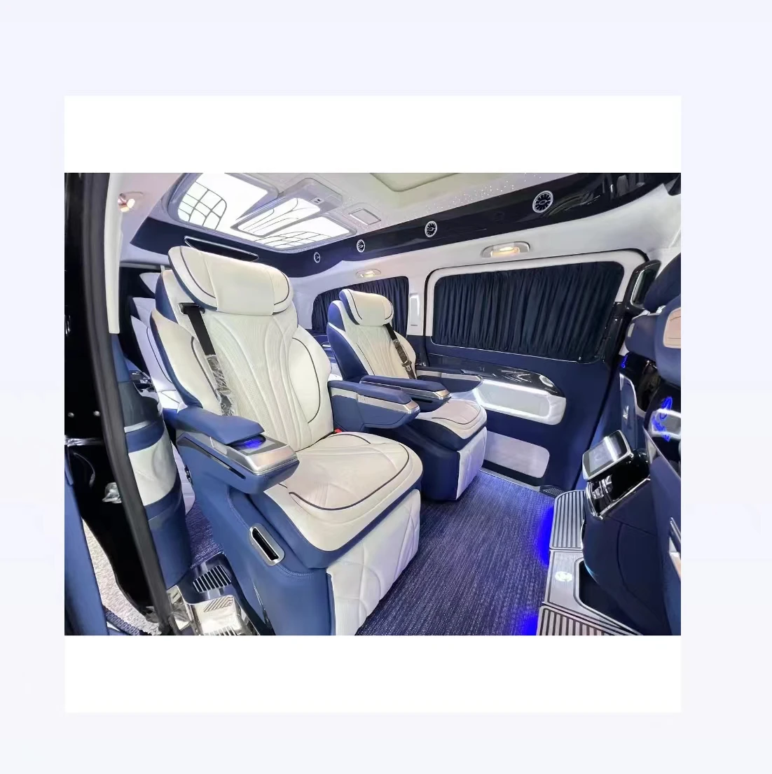 

Aero Seat Auto Parts Adjustable Interior Luxury Car Seats Chair for VIP Mini Bus for Toyota Hiace