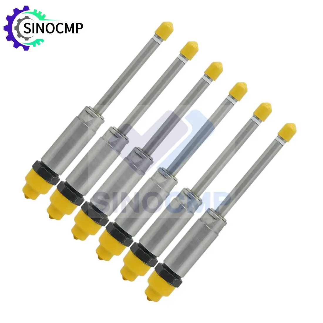 

6 шт. дизельная форсунка-карандаш для двигателя CAT Caterpillar 3406B 4W7018 4W-7018 0R-3422 OR-3422 0R3422 OR3422