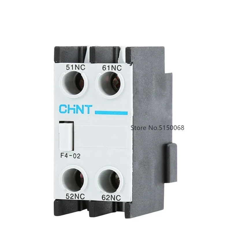 CHNT CHINT CJX2 Series AC Contactor Auxiliary Contact F4-02 F4-04 F4-11 F4-13 F4-20 F4-22 F4-31 F4-40 NCF1-11C