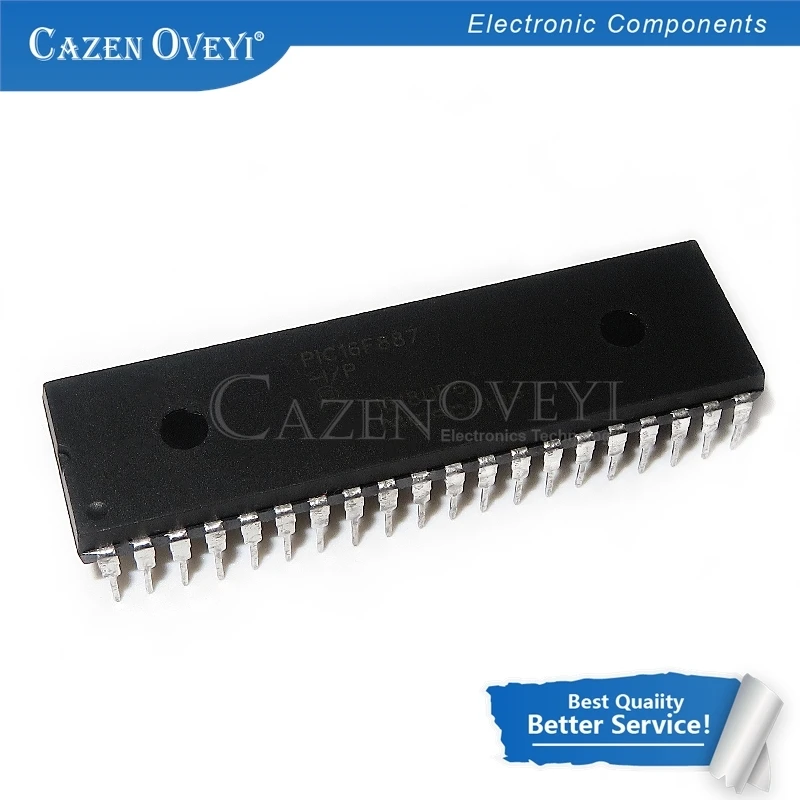 2Pcs/Lot PIC16F887-…