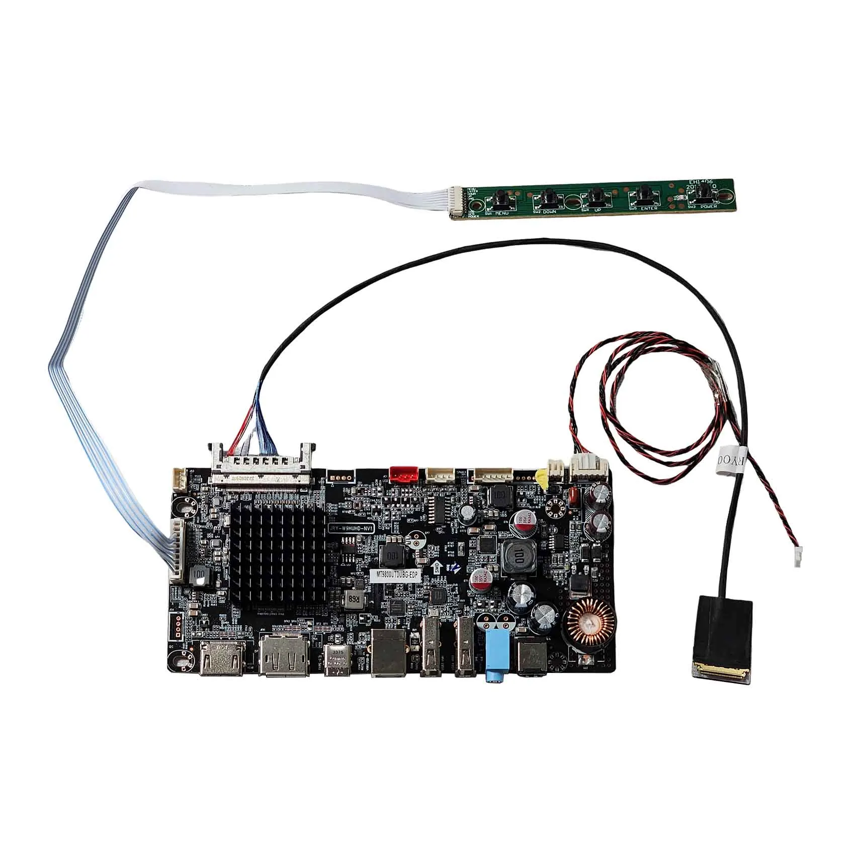 

Pcb Inverter Board Hd-Mi Type-C 2Usb Audio Edp 23.8Inch 3840X2160 Mv238Qum-N20 Lcd Display Circuit Board 4K Lcd Driver Board