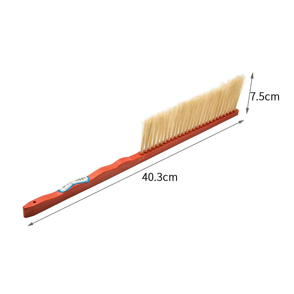 Beekeeping Tool Red Single Row Plastic Bee Sweep Beehive Bee Sweep Clean Beehive Broom Bee Brush Materiel Apiculture