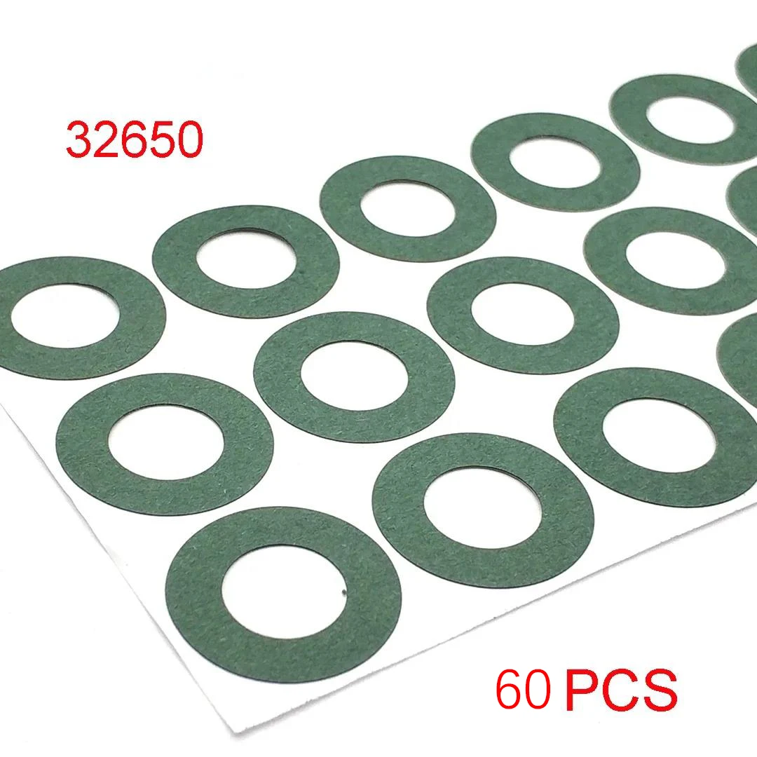 25-100 stuks 18650 21700 26650 32650 Isolatie Pakking Li-ion Batterij Cel Gerst Zelfklevend Papier Isoleren Tool Lijm Elektroden