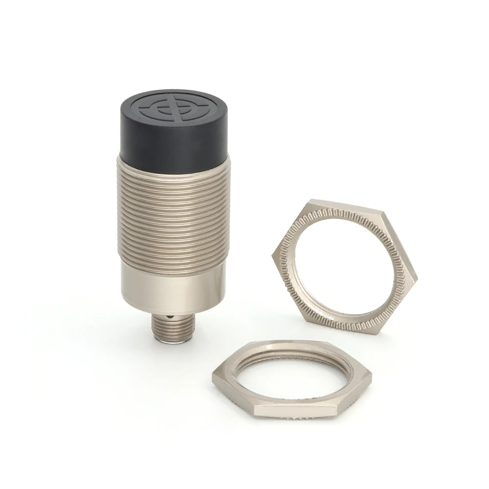 HF Read Write Head 13.56MHz With RS-485 LED Display 4Pin M12 A Coded Male Connector RFID M30 Reader Head