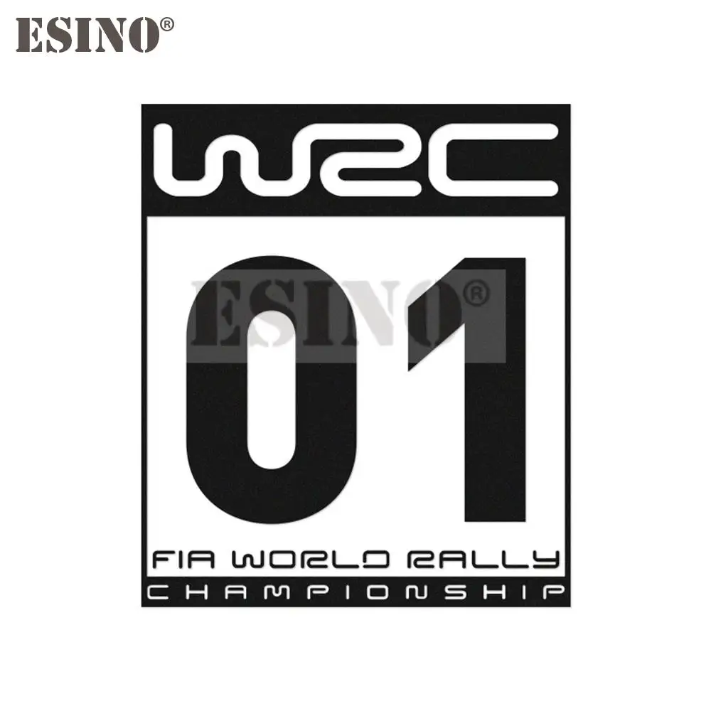ใหม่จัดแต่งทรงผมรถ Creative Auto ตกแต่งสติ๊กเกอร์ WRC FIA World Rally Championship รถประตูไวนิลรถ Decals
