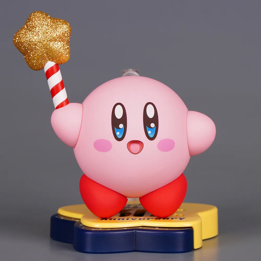 New Good Smile Kirby 1883 Anime Figure 30th Anniversary Edition 8cm Mini Cute Action Figure Model Toys For Boys Girls Xmas Gift