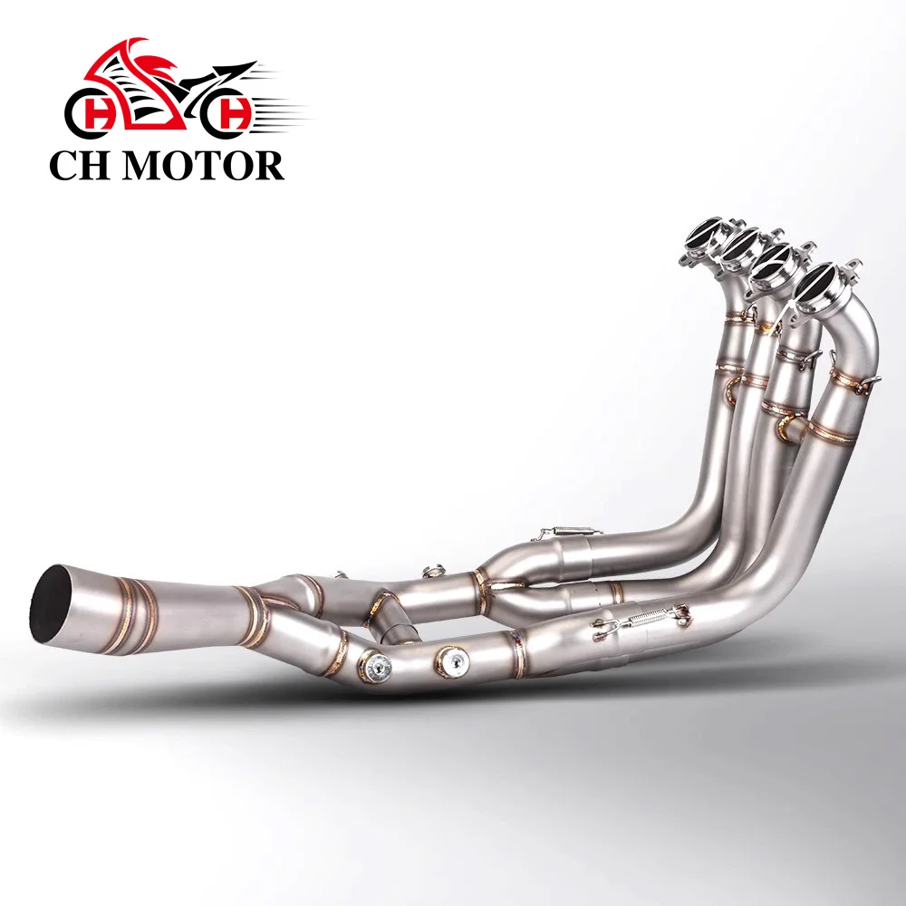 Connecting 60mm Muffler For BMW S1000RR S1000R 2019 - 2023 High - Efficiency Motocycle Exhaust Front Link Pipe Slip On Tube