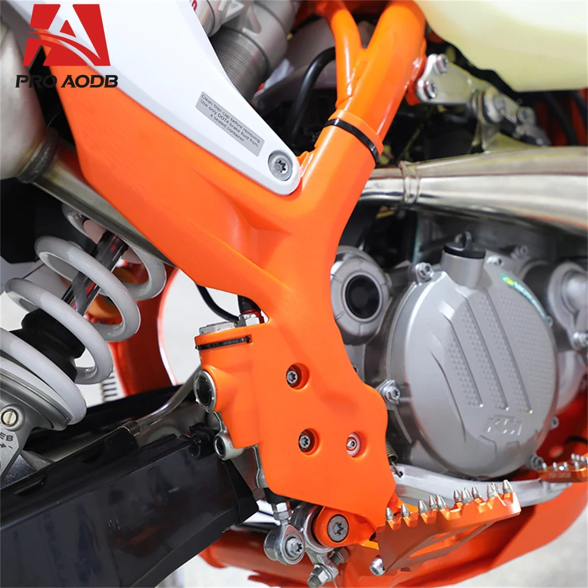 For KTM SX SXF XC XCF EXC EXCF XCW XCFW 125 150 250 300 350 450 500 EXC-F XC-W Reliable Durable Motorcycle Frame Guard Cover