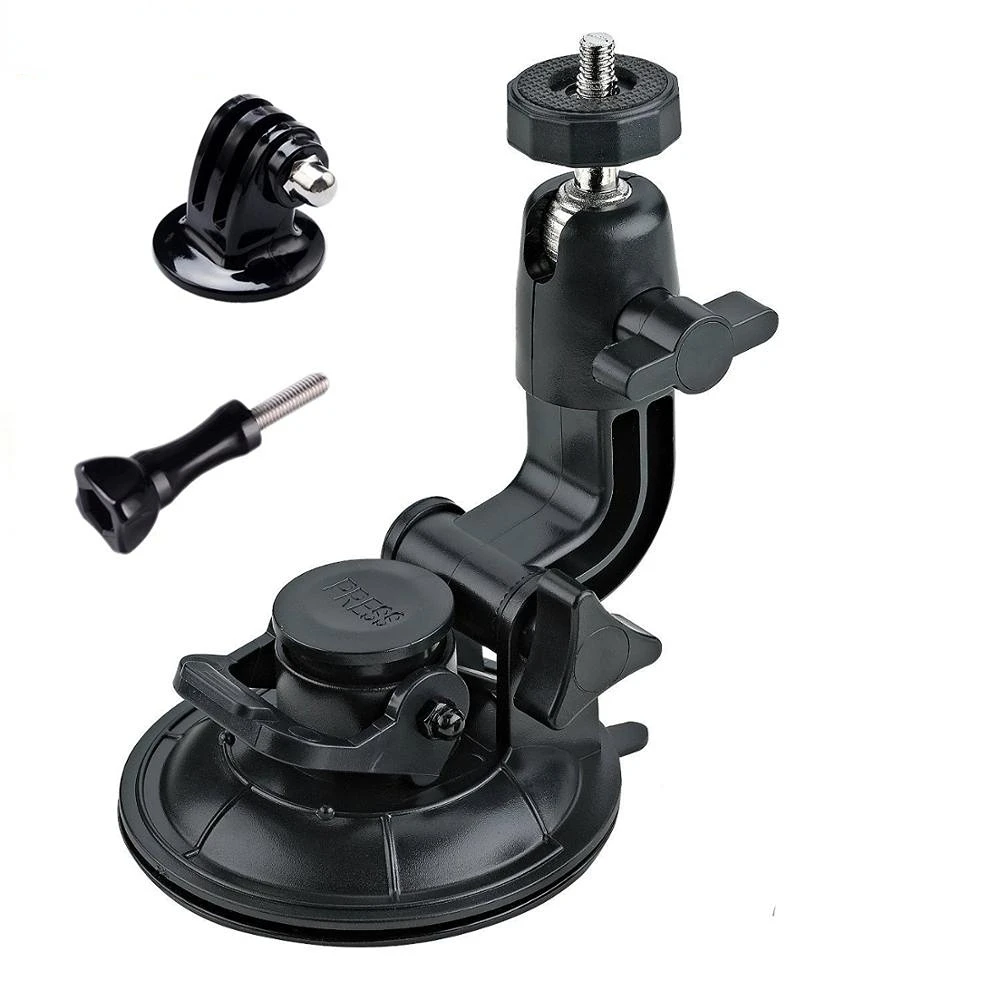 

Anordsem for Go Pro Accessories 9cm Car Mount Windshield Suction Cup for Gopro Hero 9 8 7 6 5 4 3+ for SJCAM for Xiaomi for DJI