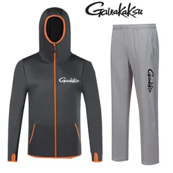 Outdoor Sun Protection Fishing Clothes Suit Men Unisex Sun Protection Clothing Pants Moisture Wicking Fishing Sun Protection Set