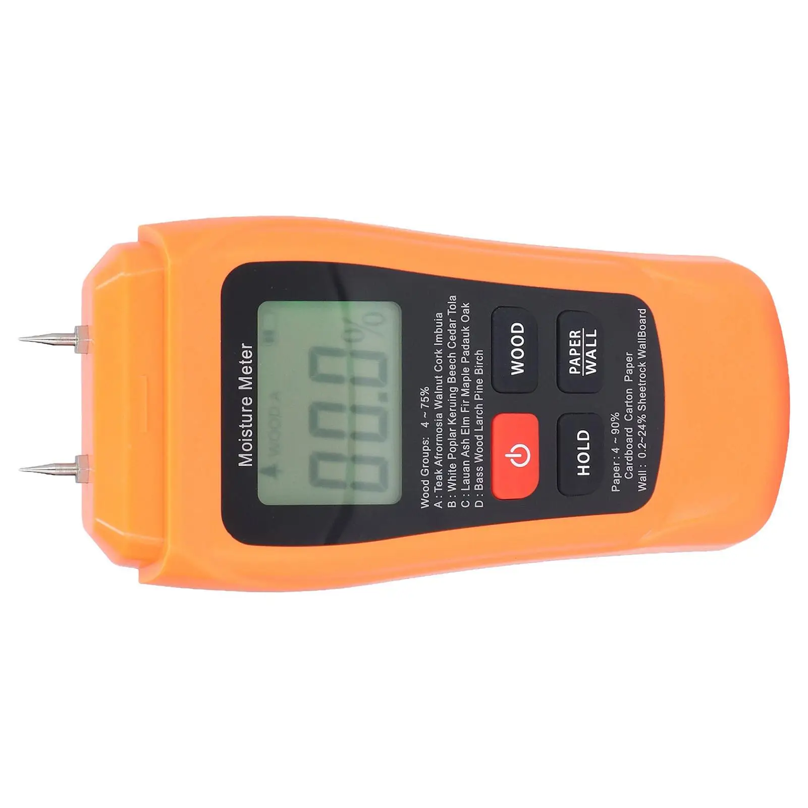 MT18 Professional Moisture Tester with Backlit LCD - Easy Operation Moisture Meter for Floors