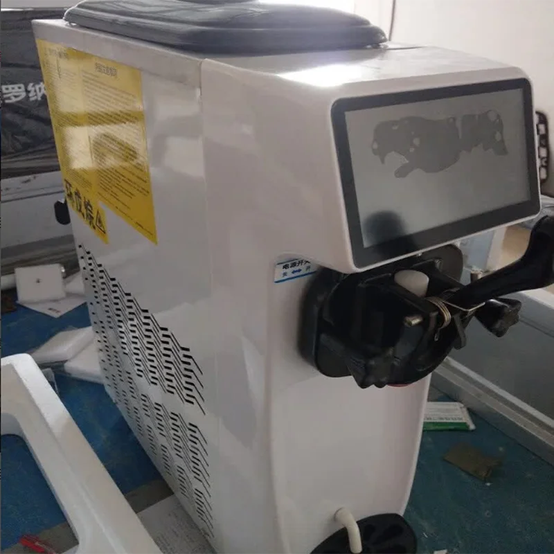 Floor Standing Single-Head Stainless Steel Milk Soft Ice Cream Machine Ice