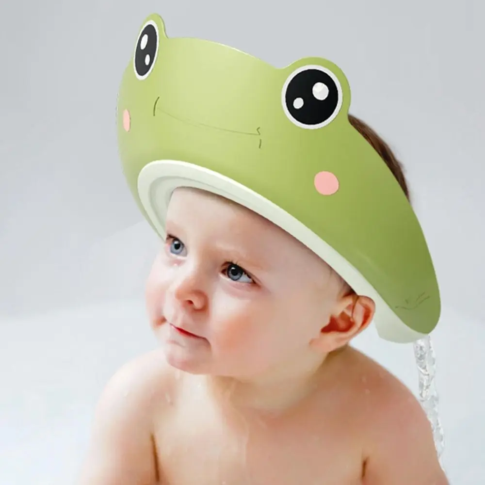 New Shampoo Artifact Shower Cap Ear Protection Hair Shield Hair Wash Hat Adjustable Bathing Bath Head Cover