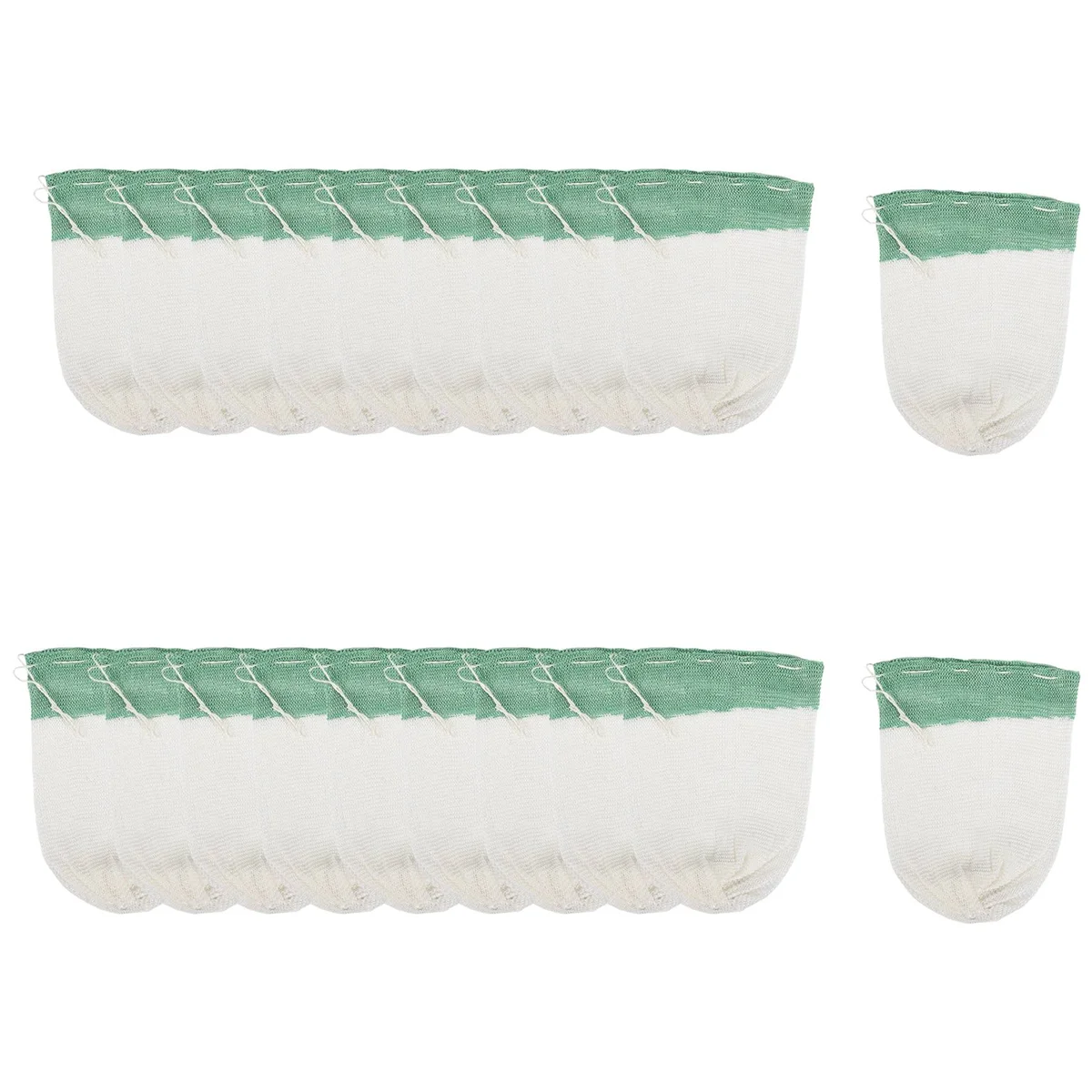 AT77 20Pcs Propane Lantern Mantles for Gas Lantern Propane Light Mantle for Outdoor Camping Lantern Natural