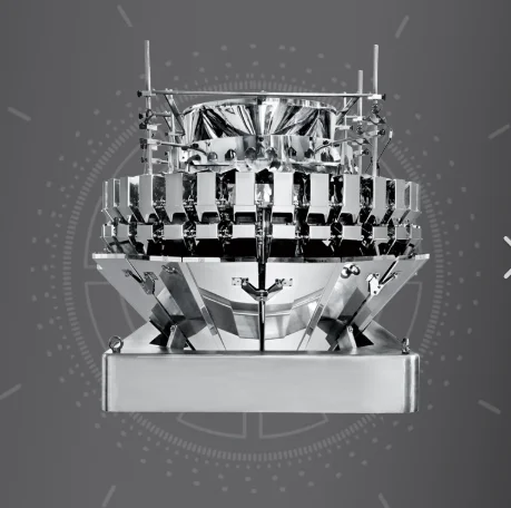 14 Head Multihead Weigher for Pet Food & Kibble High Precision Automatic Granule Combination Weighing Equipment