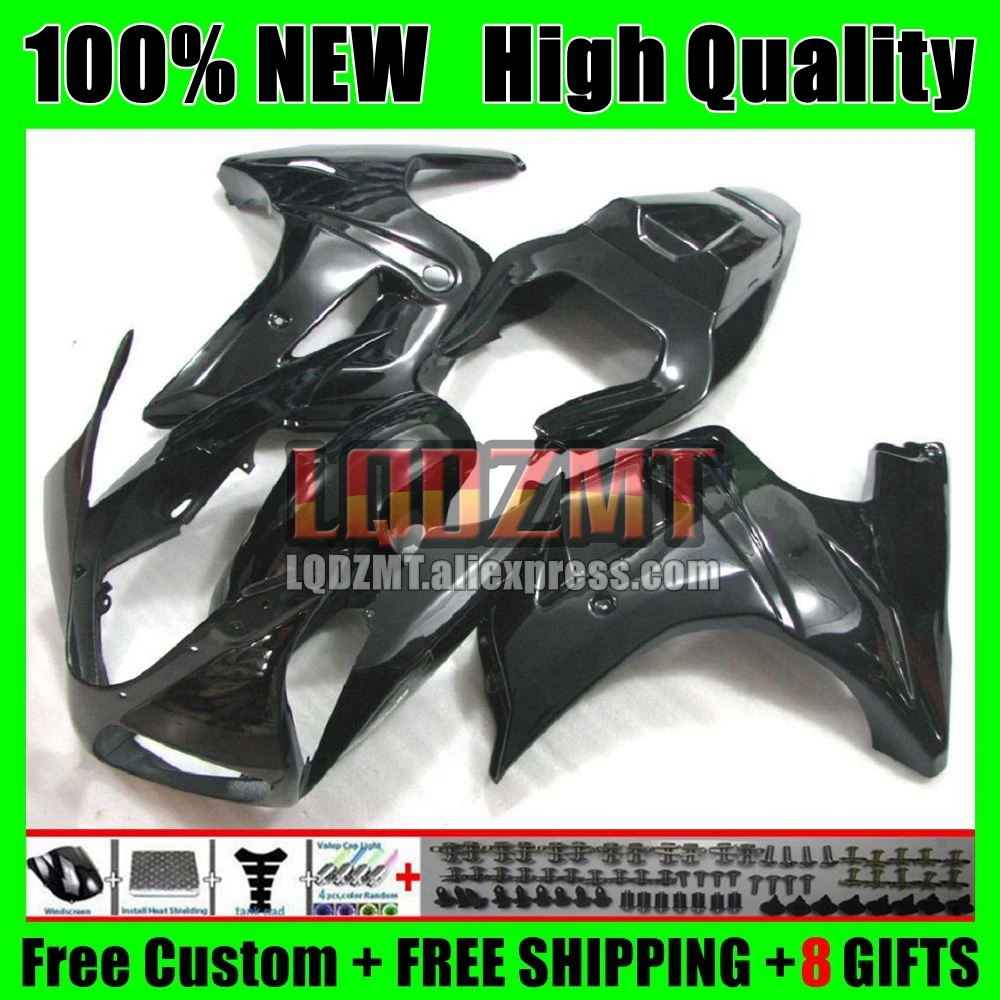 SV650S SV1000S For SUZUKI SV650 SV1000 S Glossy black 2003 2004 2005 2006 2007 20No.9  SV 650 1000 CC 08 09 10 11 12 13 Fairing