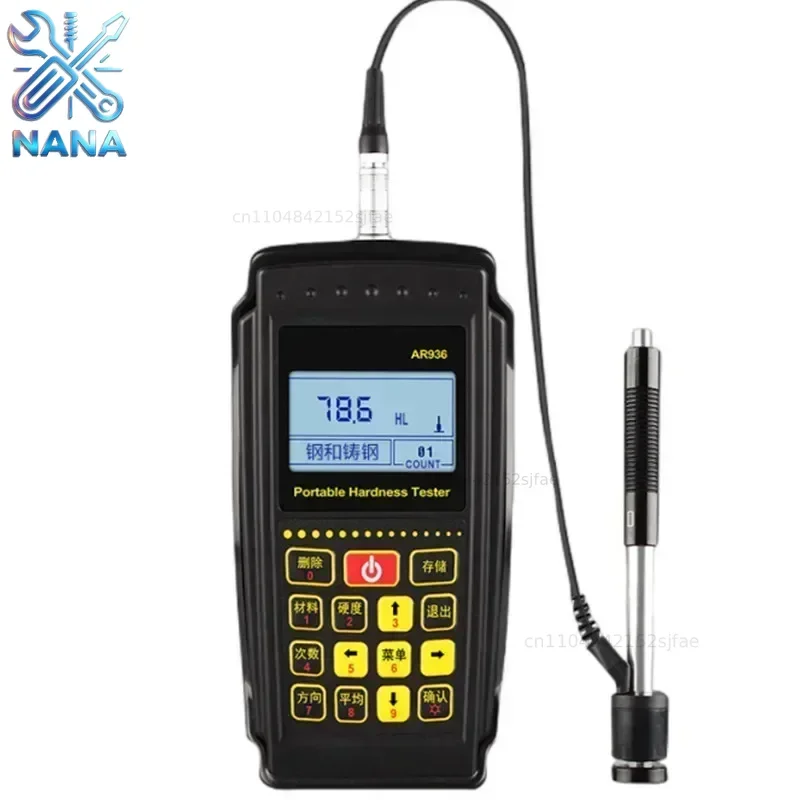 Hot SalesDigital Display Richter Hardness Tester Portable Metal Hardness Strength Tester Hardness Testing