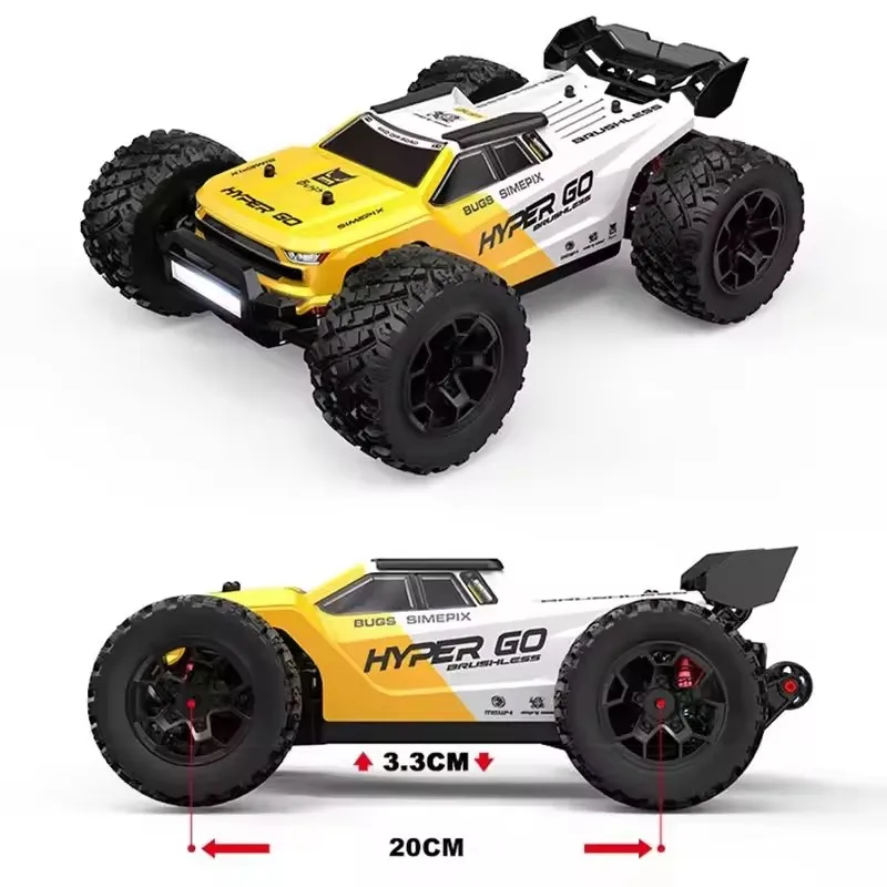 90KM/H Brushless RC Racing Car 2.4G 1/14 4WD 90KM/H Brushless Drift Vehicle High Speed Racing Car Remote Control Car Toy Gifts