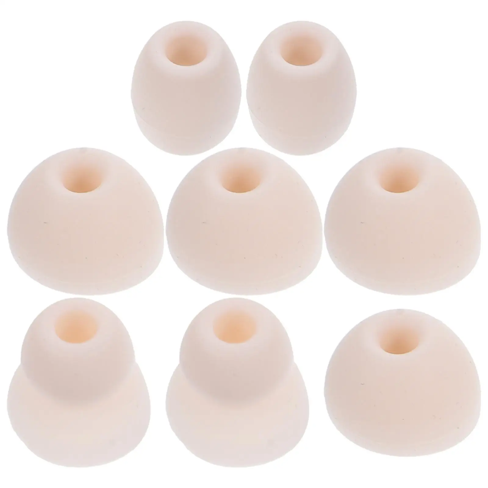 

8 Pcs Earbuds Tip Durable Water Washable Silicone Sleeve for Accessories Sound Isolating Design Soft Material